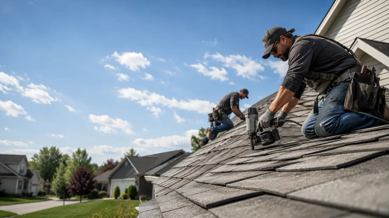 Storm Damage Roof Repair in Burns, KS near me